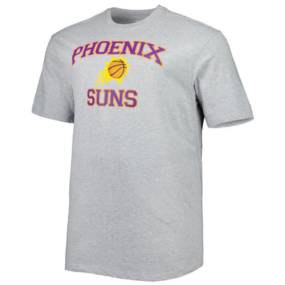 Phoenix Suns Big & Tall Heart & Soul T-Shirt - Heathered Gray cheap