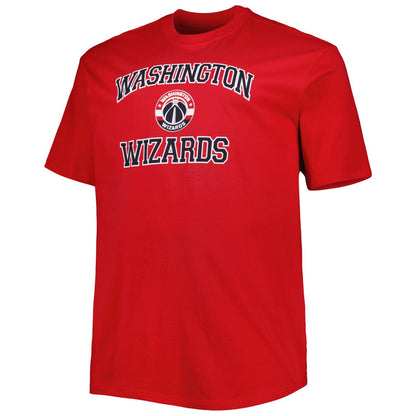 Washington Wizards Big & Tall Heart & Soul T-Shirt - Red online