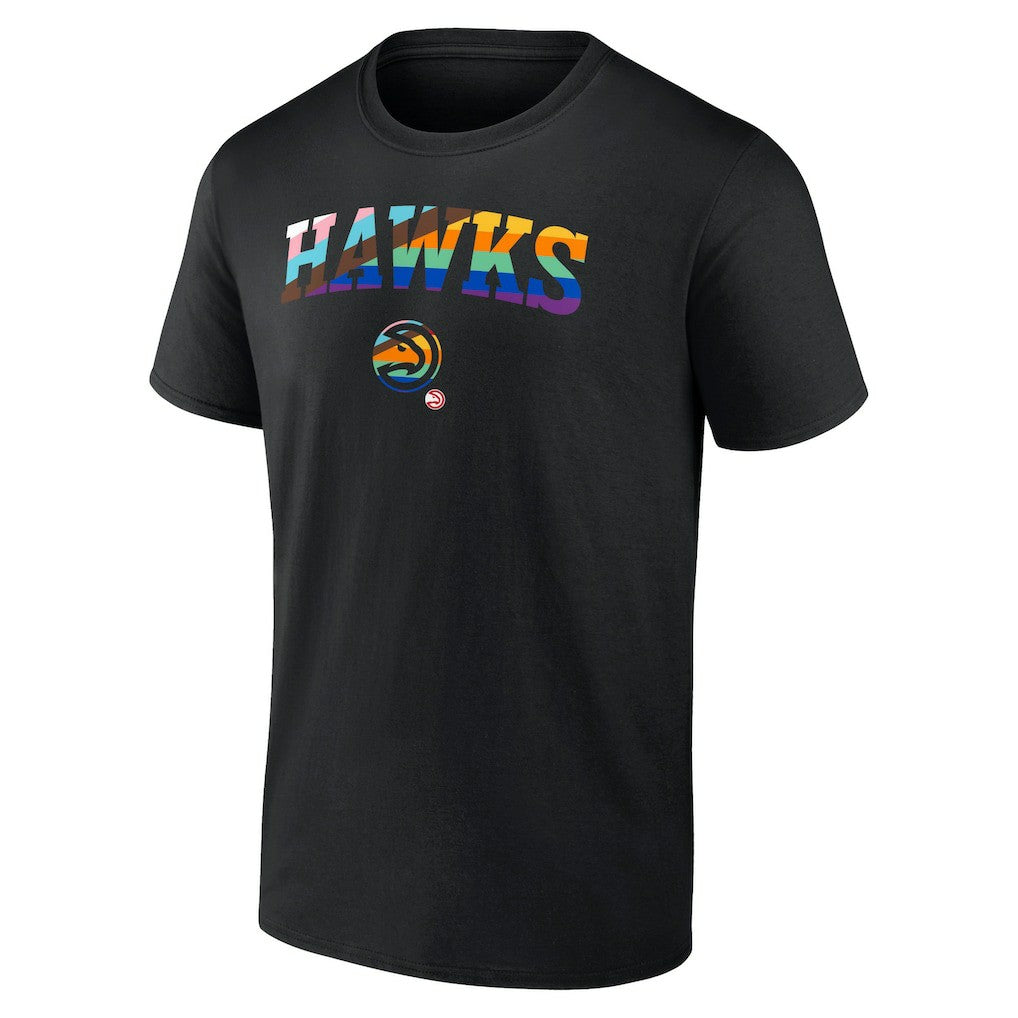 Atlanta Hawks Logo Pride T-Shirt - Black discount