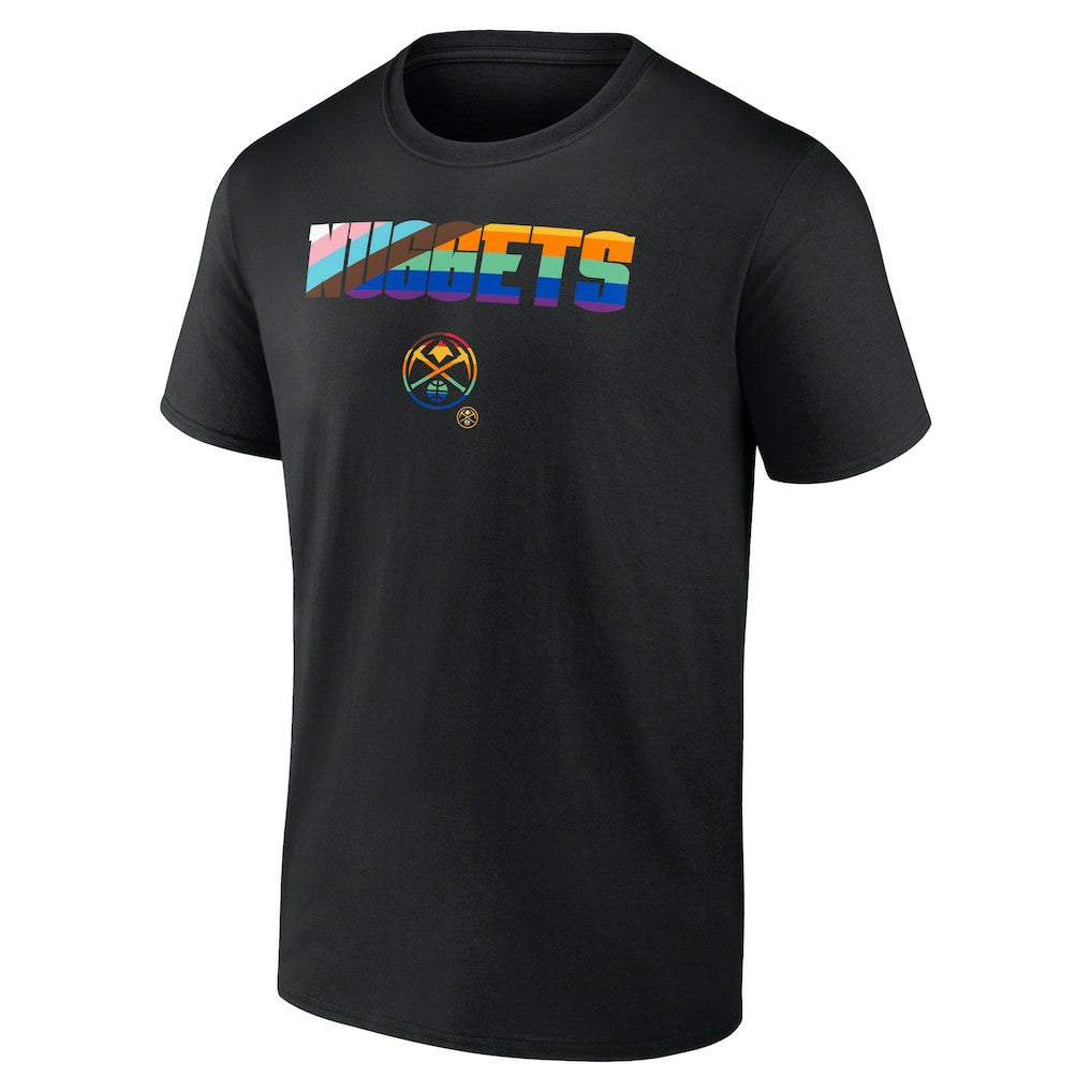 Denver Nuggets Pride T-Shirt sale - Black discount