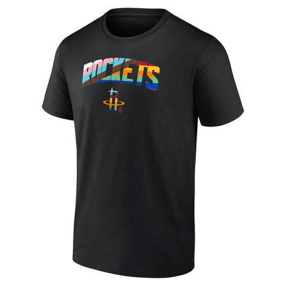 Houston Rockets Pride T-Shirt - Black on sale