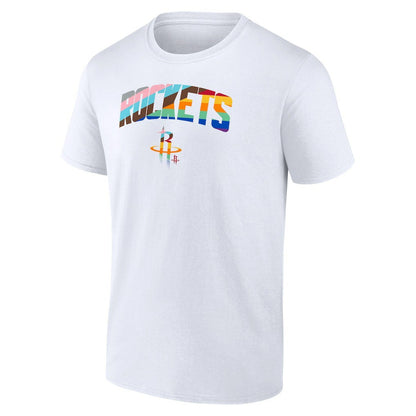 Houston Rockets Pride T-Shirt - White for sale