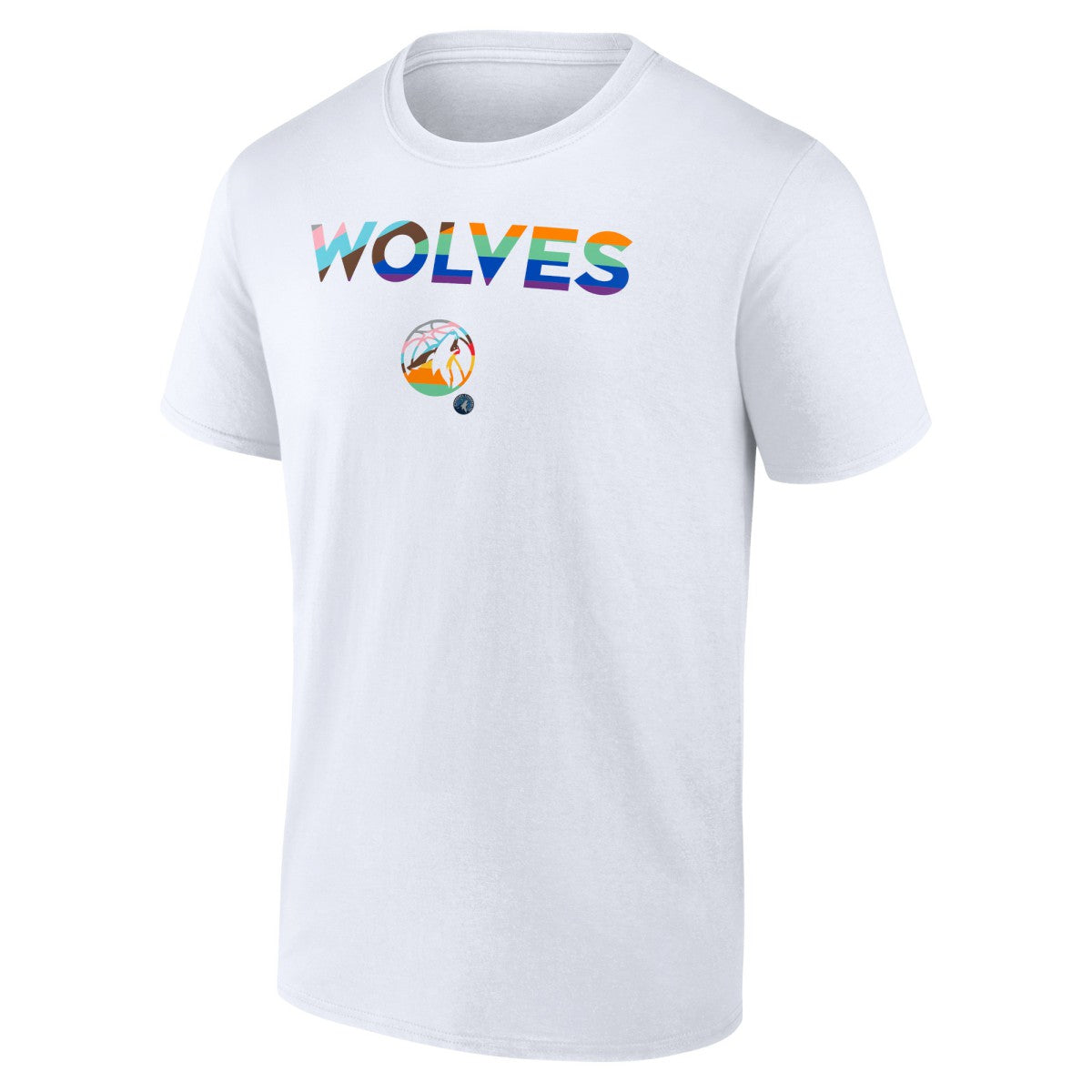 Minnesota Timberwolves Pride T-Shirt - White discount
