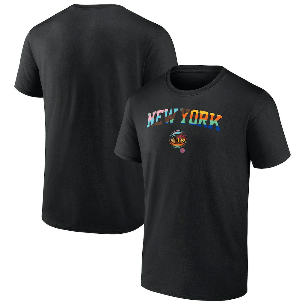 New York Knicks Pride T-Shirt - Black cheap