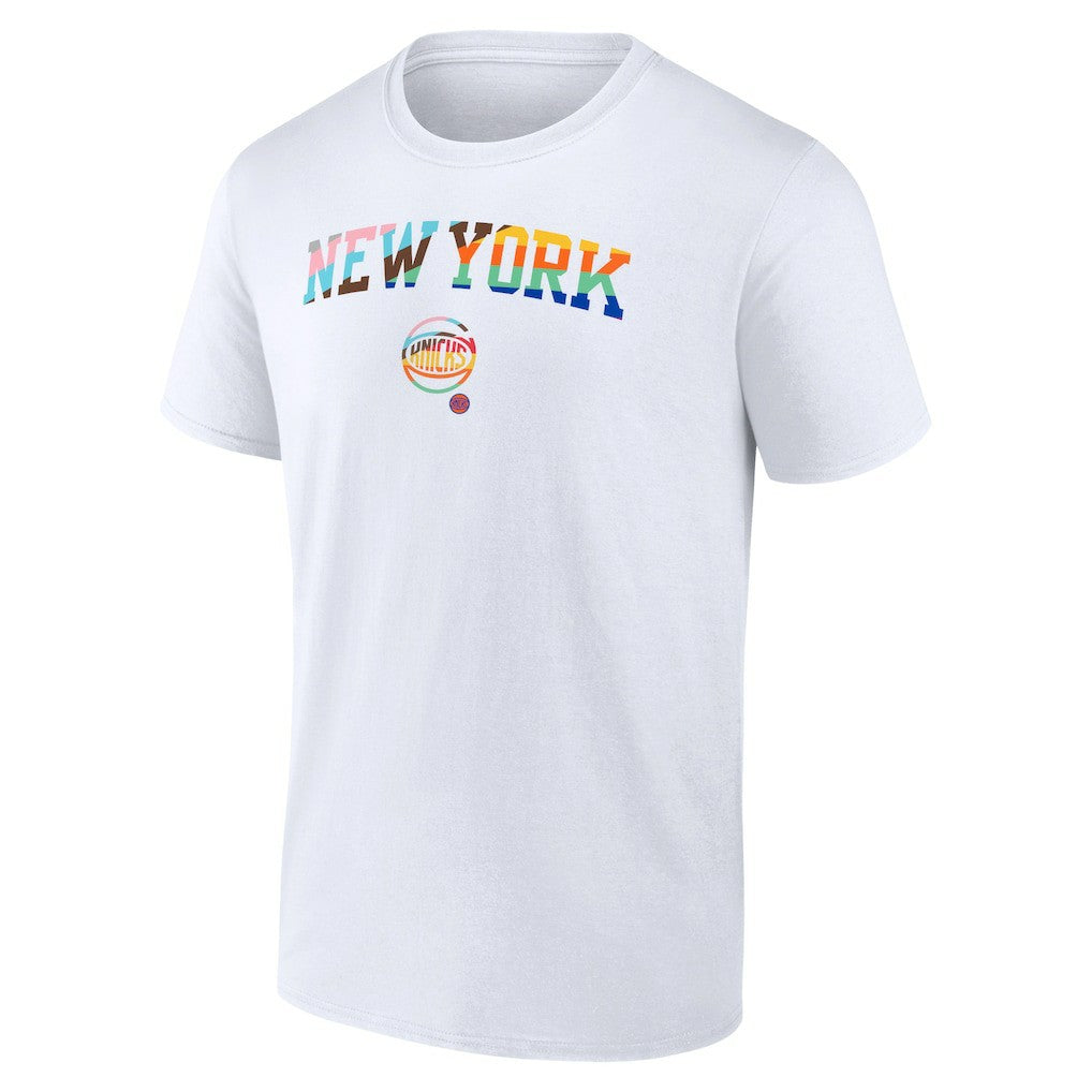 New York Knicks Pride T-Shirt - White sale