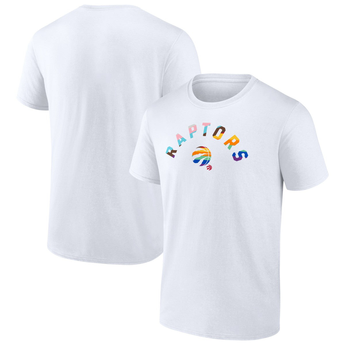 Toronto Raptors Pride T-Shirt - White shop