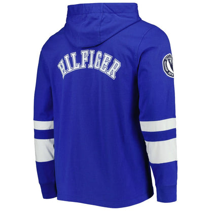Buffalo Bills Tommy Hilfiger Alex Long Sleeve Hoodie T-Shirt - Royal/White outlet