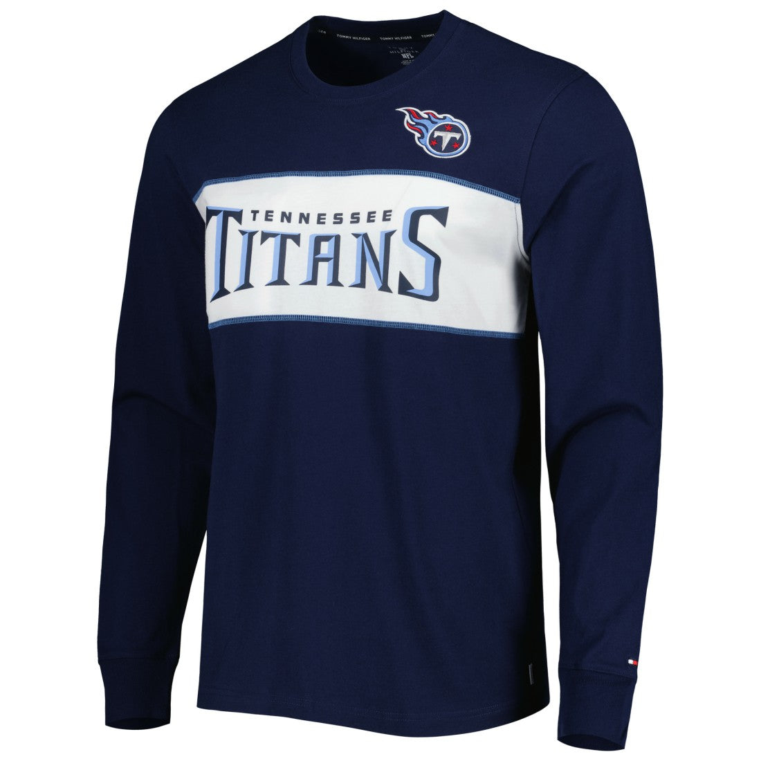 Tennessee Titans Tommy Hilfiger Peter Team Long Sleeve T-Shirt - Navy for sale