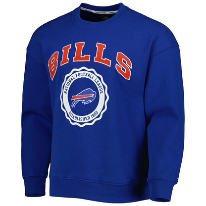 Buffalo Bills Tommy Hilfiger Ronald Crew Sweatshirt - Royal outlet