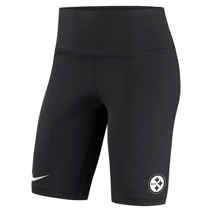 Pittsburgh Steelers Women's Biker Shorts - Black | Nike cheap