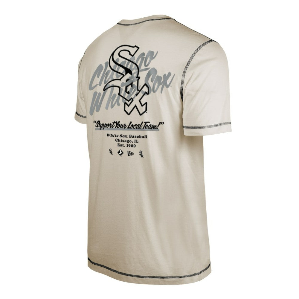 Chicago White Sox Team Split T-Shirt - White | New Era