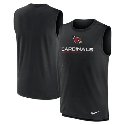Arizona Cardinals Muscle Trainer Tank Top - Black | Nike for sale