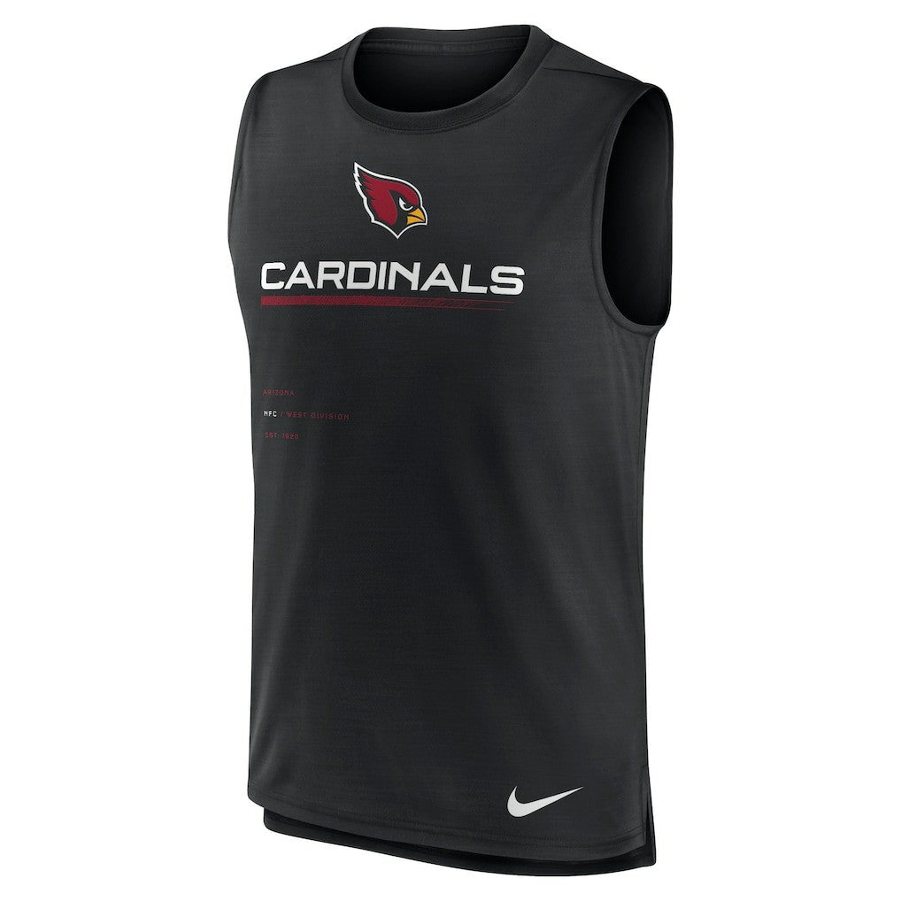 Arizona Cardinals Muscle Trainer Tank Top - Black | Nike for sale