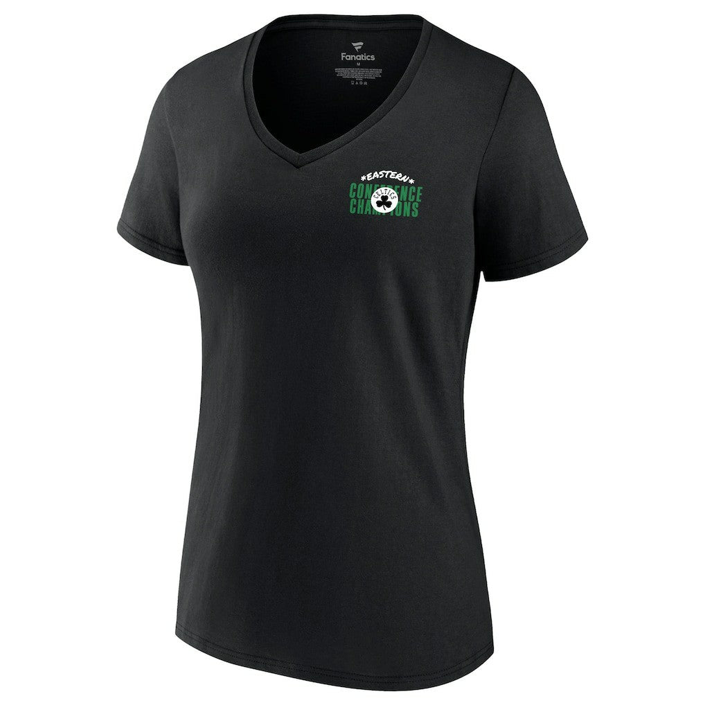 Boston Celtics Women's 2022 Eastern Conference Champions Balanced Attack Roster V-Neck T-Shirt - Black | Fanatics sale