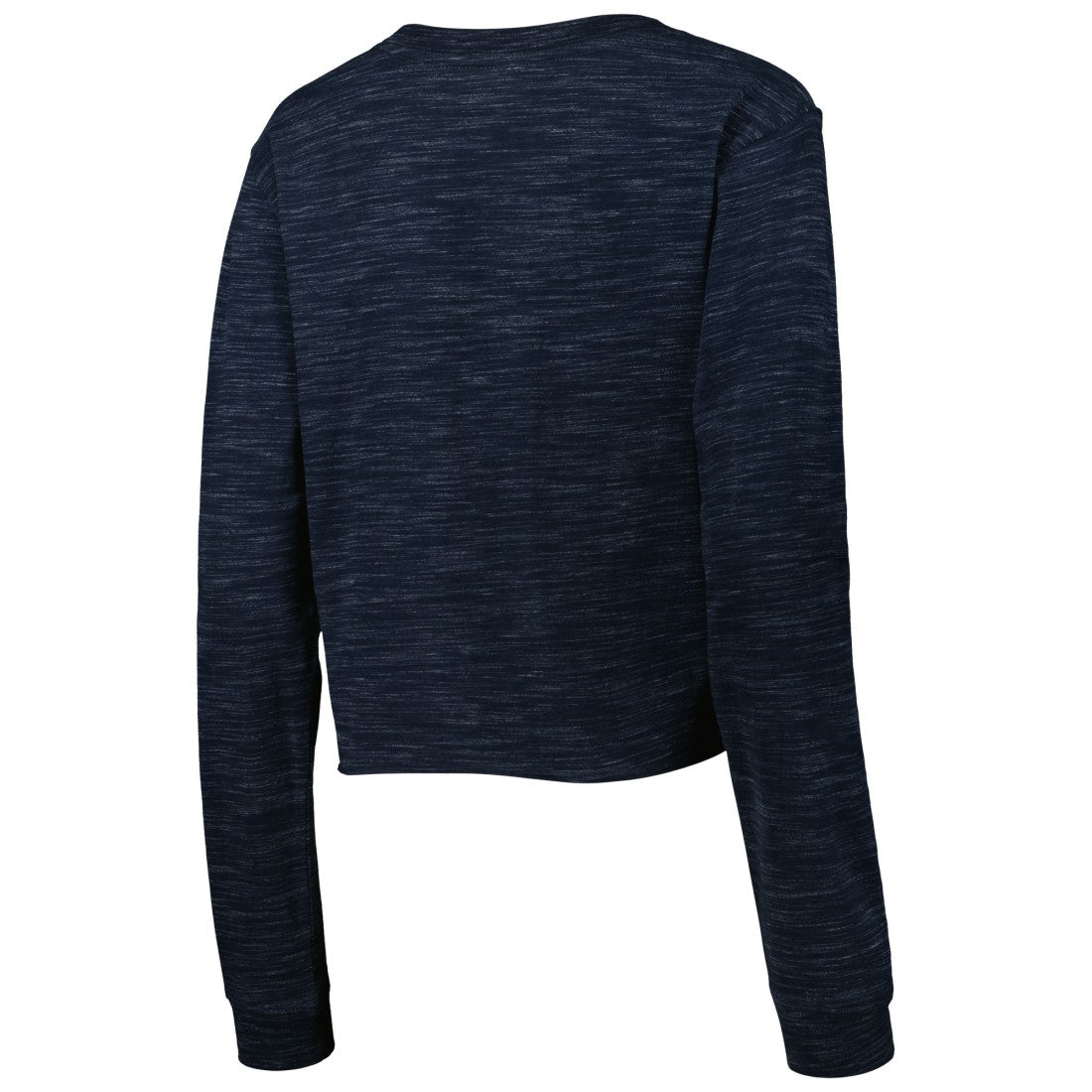 Tennessee Titans New Era Women's Crop Long Sleeve T-Shirt - Navy outlet