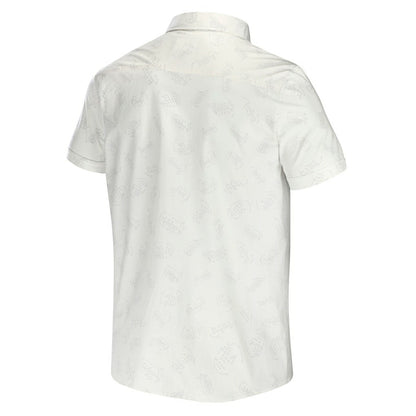 Chicago Bears NFL x Darius Rucker Collection Woven Button-Up T-Shirt - White on sale