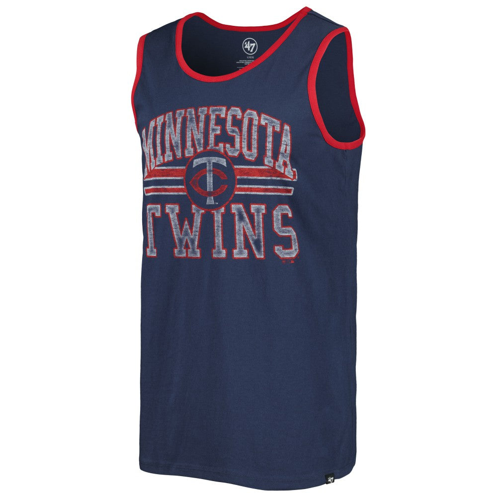 Minnesota Twins Winger Franklin Tank Top - Navy | 47 brand