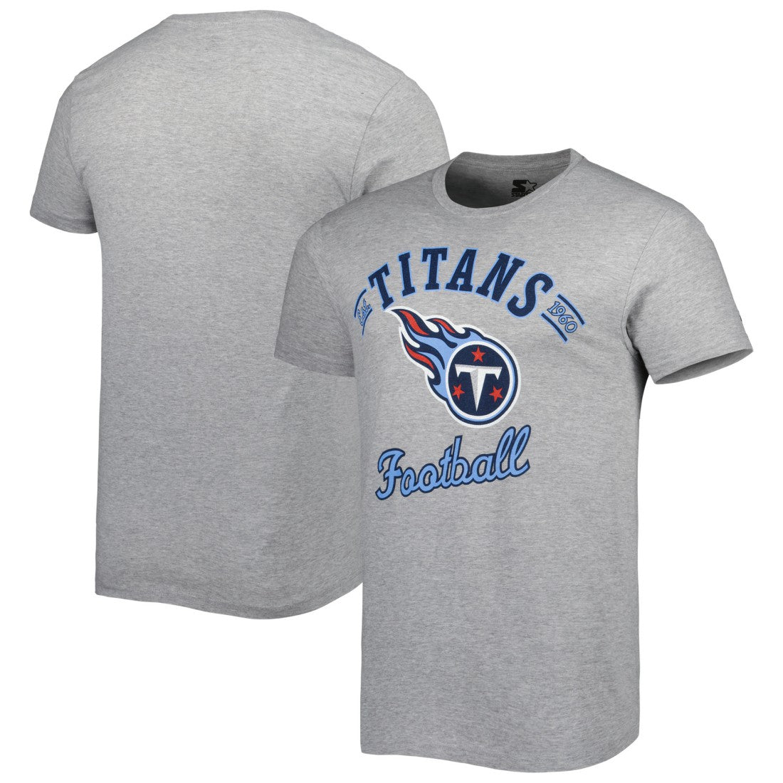 Tennessee Titans Starter Prime Time T-Shirt - Heathered Gray discount