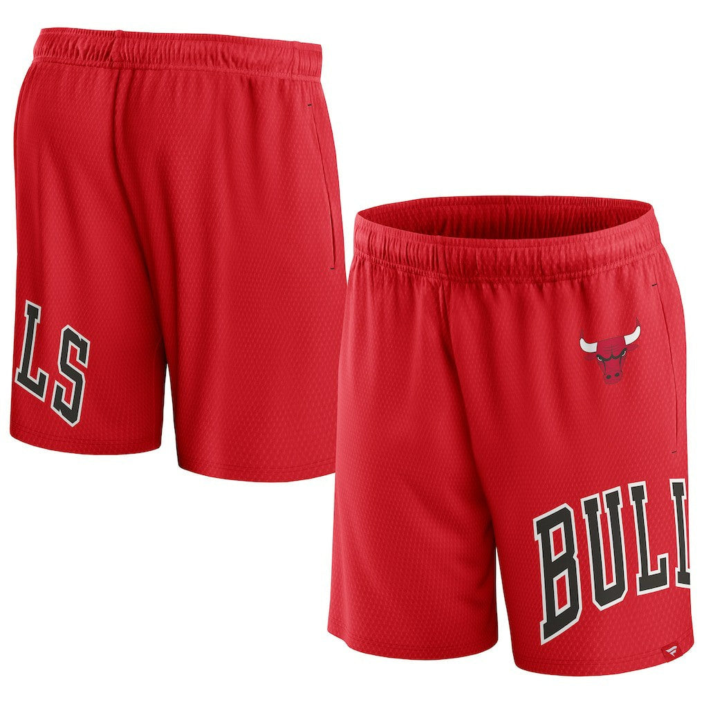 Chicago Bulls Free Throw Mesh Shorts - Red | Fanatics online