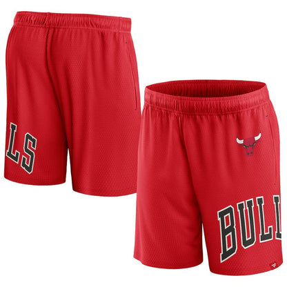 Chicago Bulls Free Throw Mesh Shorts - Red | Fanatics online