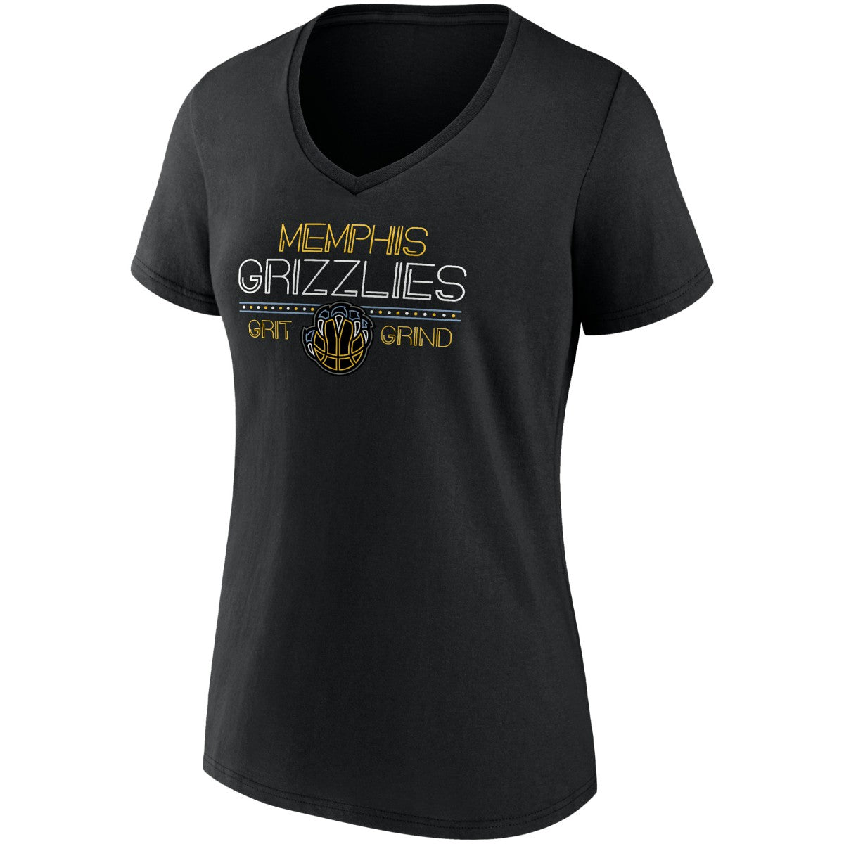 Memphis Grizzlies Women's Hometown Collection Grit Grind V-Neck T-Shirt - Black | Fanatics discount