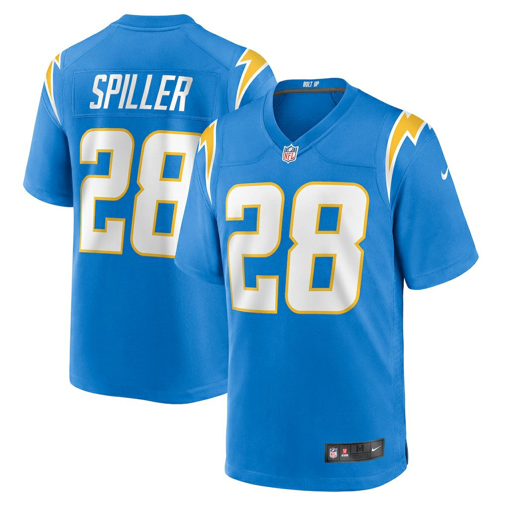 Isaiah Spiller Los Angeles Chargers Game Jersey - Powder Blue | Nike on sale