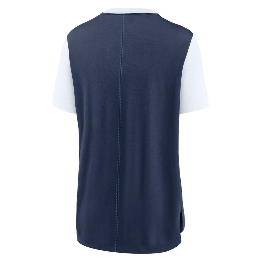 Tampa Bay Rays Women's Local Touch Fashion T-Shirt - Navy | Nike