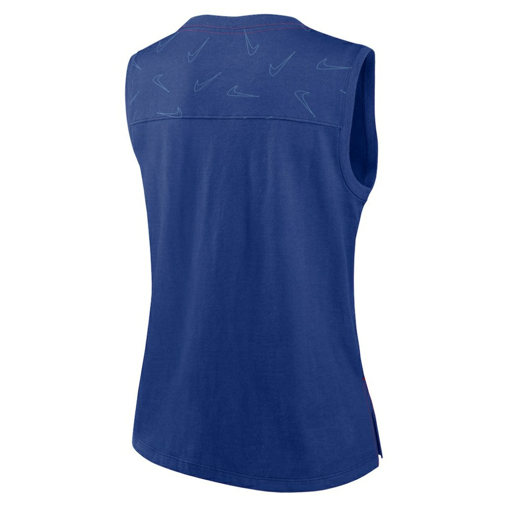 Chicago Cubs Women's Muscle Play Tank Top - Royal | Nike