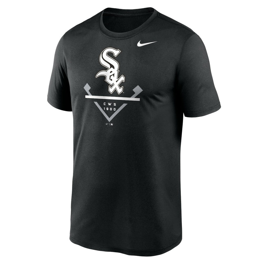 Chicago White Sox Big & Tall Icon Legend Performance T-Shirt - Black | Nike