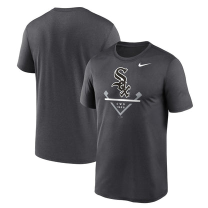 Chicago White Sox Big & Tall Icon Legend Performance T-Shirt - Anthracite | Nike