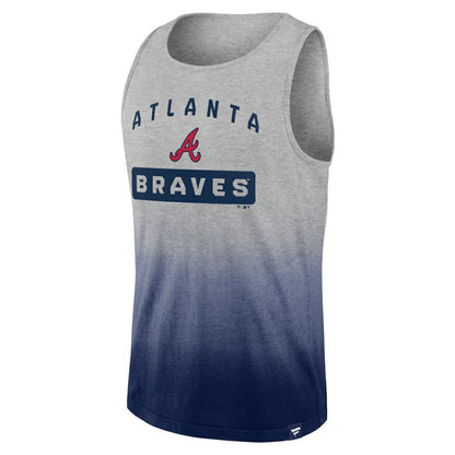 Atlanta Braves Our Year Tank Top - Gray/Navy