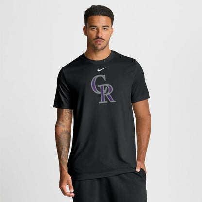 Colorado Rockies New Legend Dri-FIT T-Shirt - Black | Nike