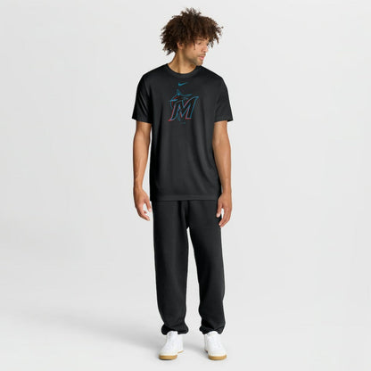 Miami Marlins New Legend Dri-FIT T-Shirt - Black | Nike