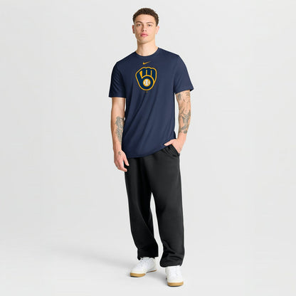 Milwaukee Brewers New Legend Dri-FIT T-Shirt - Navy | Nike