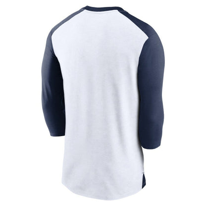 Chicago White Sox Rewind 3/4-Sleeve T-Shirt - White/Navy | Nike