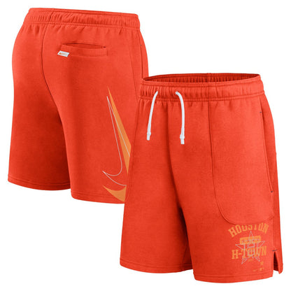 Houston Astros Statement Ball Game Shorts - Orange | Nike