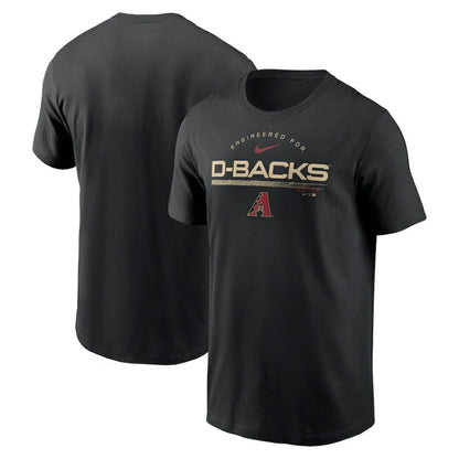 Arizona Diamondbacks Team Engineered Performance T-Shirt - Black | Nike