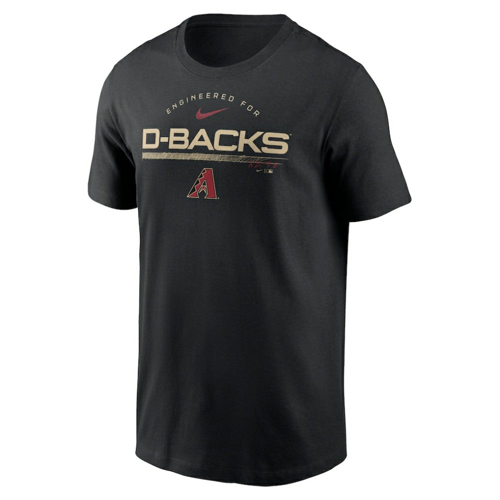 Arizona Diamondbacks Team Engineered Performance T-Shirt - Black | Nike