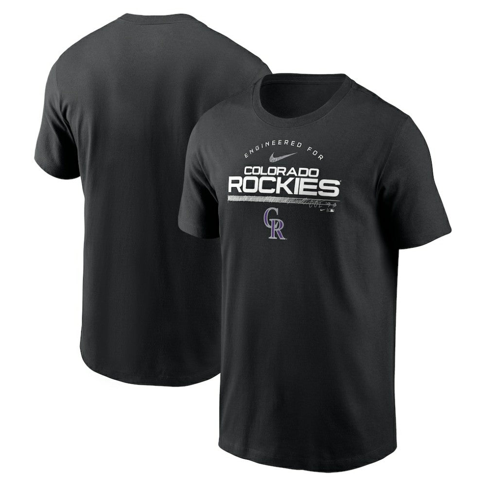 Colorado Rockies Team Engineered Performance T-Shirt - Black | Nike