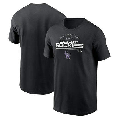 Colorado Rockies Team Engineered Performance T-Shirt - Black | Nike