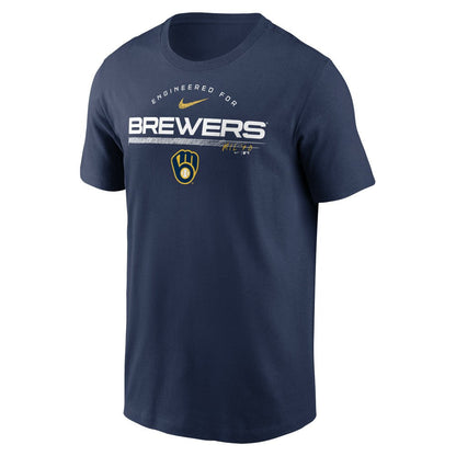 Milwaukee Brewers Team Engineered Performance T-Shirt - Navy | Nike