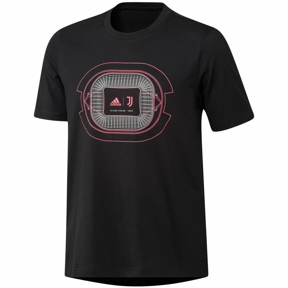 Juventus Male Graphic T-Shirt - Black | Adidas discount