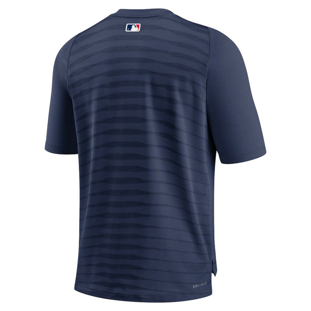 Boston Red Sox Authentic Collection Pregame Raglan Performance V-Neck T-Shirt - Navy | Nike