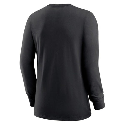 Colorado Rockies Women's Authentic Collection Legend Performance Long Sleeve T-Shirt - Black | Nike