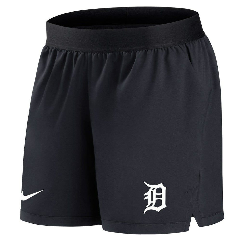 Detroit Tigers Women's Authentic Collection Team Performance Shorts - Navy | Nike