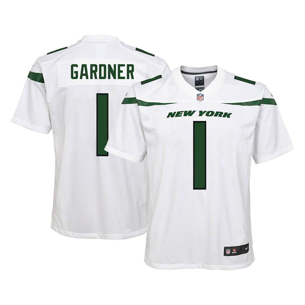 Ahmad Sauce Gardner New York Jets Youth Game Jersey - White | Nike outlet