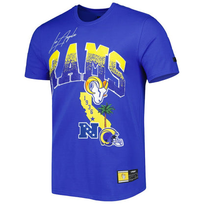 Los Angeles Rams Pro Standard Hometown Collection T-Shirt - Royal on sale