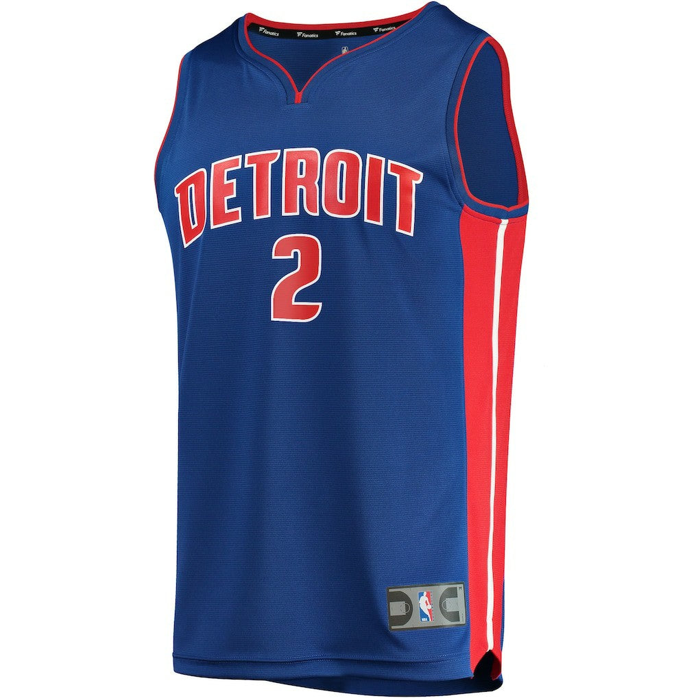 Cade Cunningham Detroit Pistons Fast Break Replica Jersey sale - Icon Editi- Blue | Fanatics on sale
