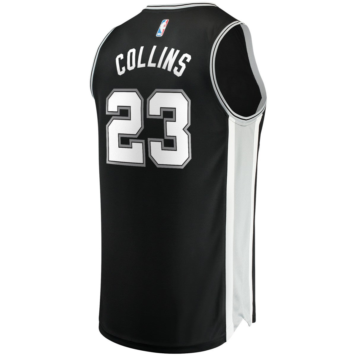 Zach Collins San Antonio Spurs Fast Break Replica Jersey - Icon Edition - Black | Fanatics sale
