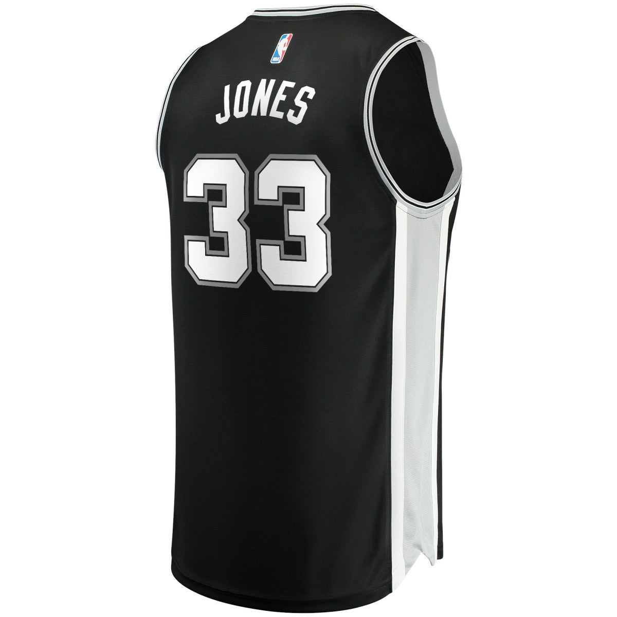 Tre Jones San Antonio Spurs Fast Break Replica Jersey - Icon Edition - Black | Fanatics on sale